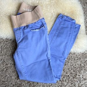 Gap 1969 maternity light purple denim size 2